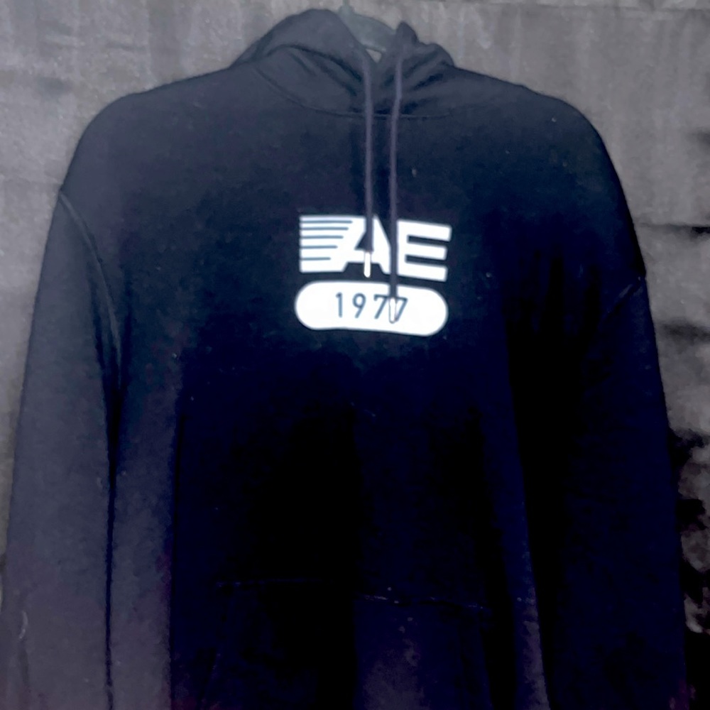 Black American Eagle Hoodie